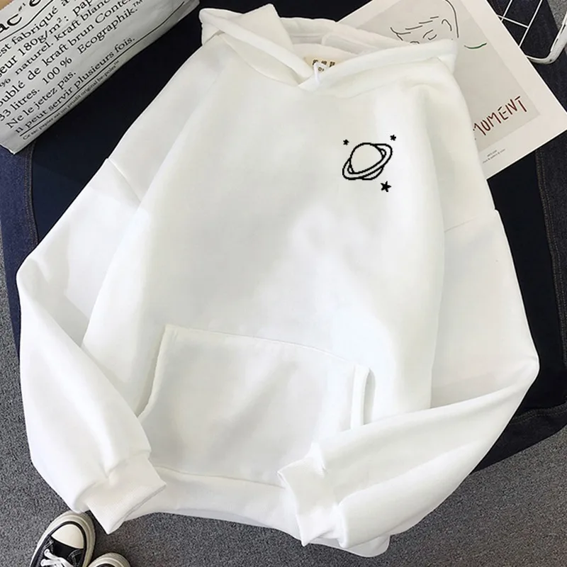 Space station Saturn hoodies Sweatshirts velvet winter student cute printing Hooded Thicken Warm Lady Autumn Hoodies
Space station Saturn hoodies Sweatshirts velvet winter student cute printing Hooded Thicken Warm Lady Autumn Hoodies