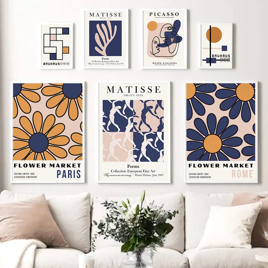 William Morris Flower Matisse Bauhaus Abstract Posters And Prints Wall Art Canvas Wall Pictures For Living Room DecorPainting
William Morris Flower Matisse Bauhaus Abstract Posters And Prints Wall Art Canvas Wall Pictures For Living Room DecorPainting