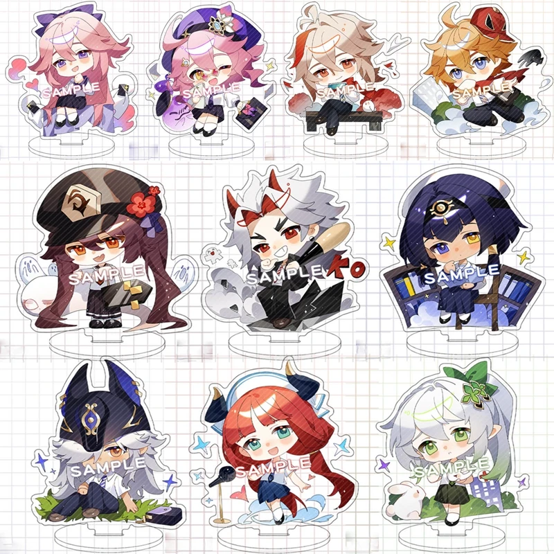 Anime Game Genshin Impact Acrylic Figure Stand Scaramouche Yae Miko Kazuha Xiao Yoimiya Zhongli Cute Keychain Cosplay Gift New
Anime Game Genshin Impact Acrylic Figure Stand Scaramouche Yae Miko Kazuha Xiao Yoimiya Zhongli Cute Keychain Cosplay Gift New