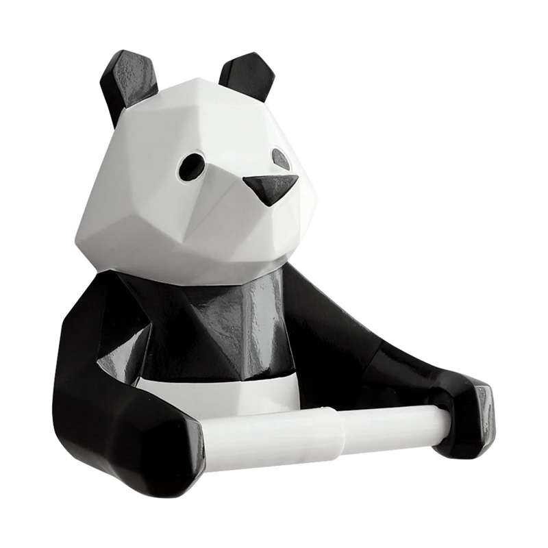 Panda Tissue Holder Kitchen Bathroom Toilet Household Toilet Paper Holder Punch-Free Wall-Mounted Roll Paper Holder
Panda Tissue Holder Kitchen Bathroom Toilet Household Toilet Paper Holder Punch-Free Wall-Mounted Roll Paper Holder