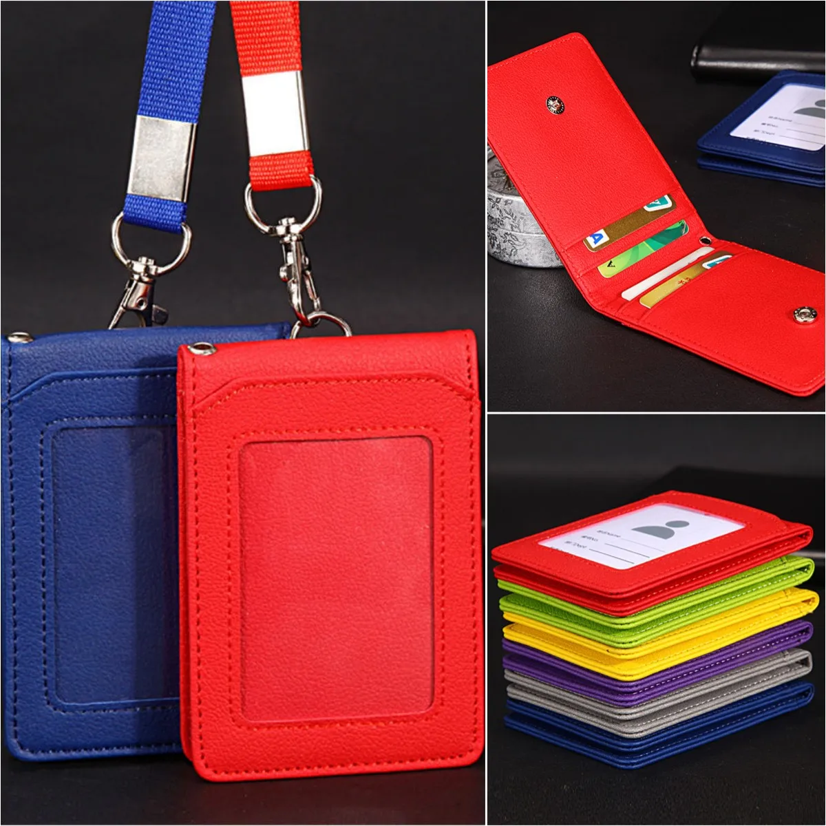 Solid Color Pu Leather Credit Card Holders Business Card Case Wallet Men Women Student Student Bus Id Card Holder Cards Cover
Solid Color Pu Leather Credit Card Holders Business Card Case Wallet Men Women Student Student Bus Id Card Holder Cards Cover