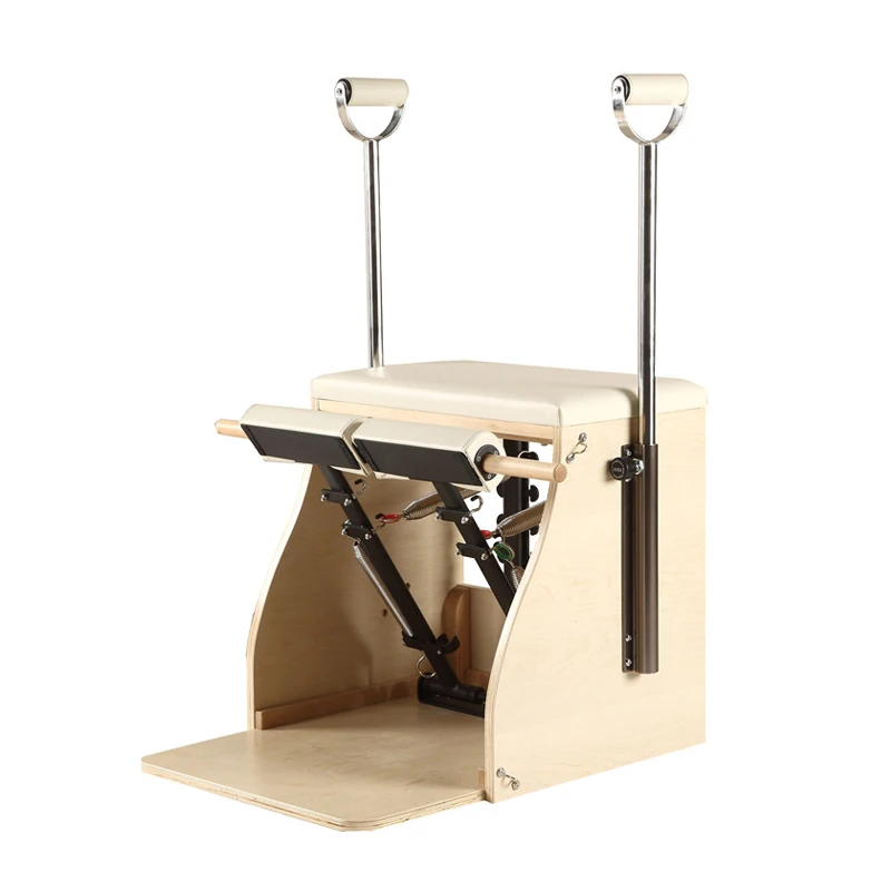 Large Fitness Machine Pilates Reformers Body Balanced Pilates Machine Wooden Pilates Chair
Large Fitness Machine Pilates Reformers Body Balanced Pilates Machine Wooden Pilates Chair