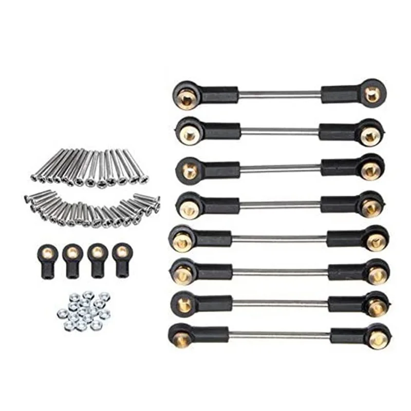 Upgrade Replacement Part Metal Suspension Toe Link Tie Rod Set for WPL 1/16 C14 C24 RC Car Parts
Upgrade Replacement Part Metal Suspension Toe Link Tie Rod Set for WPL 1/16 C14 C24 RC Car Parts