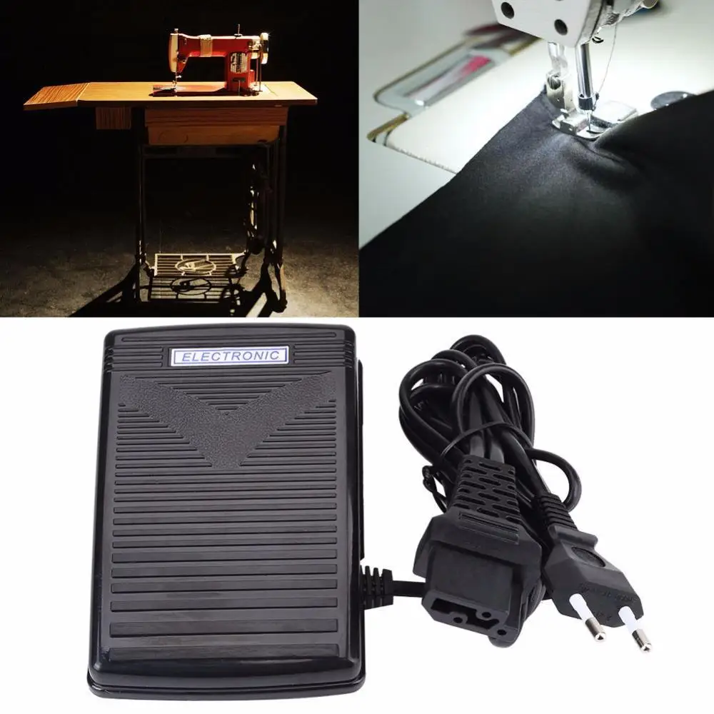 200V-240V Foot Control Pedal Home Sewing Machine Foot Control Pedal With Power Cord EU plug Sewing Machine Part Sewing Tools
200V-240V Foot Control Pedal Home Sewing Machine Foot Control Pedal With Power Cord EU plug Sewing Machine Part Sewing Tools