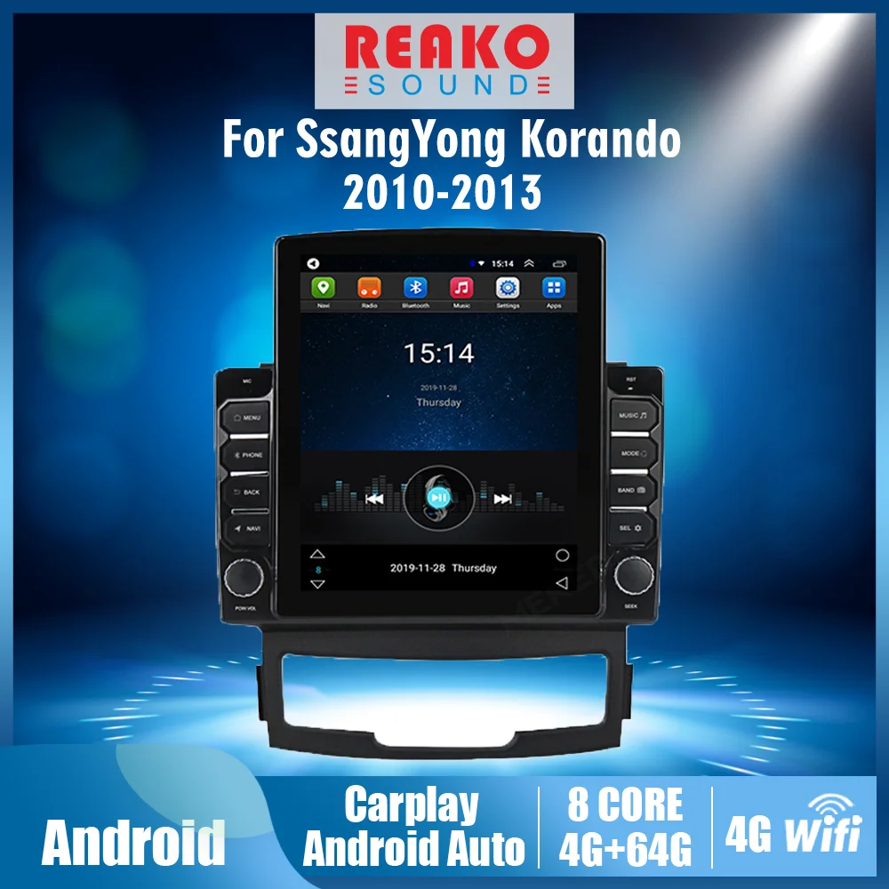 For SSANGYONG KORANDO 2010-2013 2 Din 9.7" Tesla Screen Car Multimedia Player GPS Navigator 4G Carplay Android Autoradio
For SSANGYONG KORANDO 2010-2013 2 Din 9.7" Tesla Screen Car Multimedia Player GPS Navigator 4G Carplay Android Autoradio