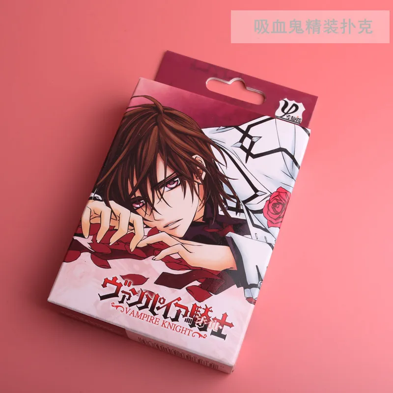 box Knight Board cartoon Game 54pcs cards Cards toy Hardcover poker gift Cosplay Vampire Anime with
box Knight Board cartoon Game 54pcs cards Cards toy Hardcover poker gift Cosplay Vampire Anime with