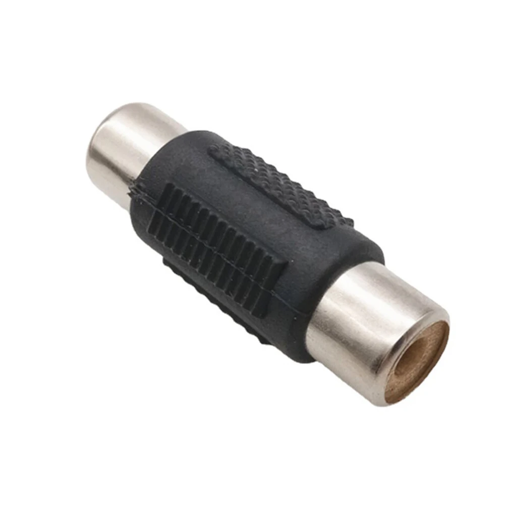 RCA Female Connectors 31.7x10.8mm 5 Pcs Adapter Audio Black Connector Female To Female Jack Plug Metal Durable
RCA Female Connectors 31.7x10.8mm 5 Pcs Adapter Audio Black Connector Female To Female Jack Plug Metal Durable