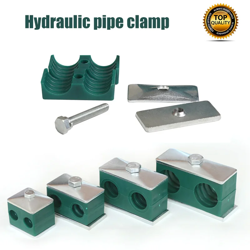 33.7-42mm Diameter Pipe Bolted Plastic Clips Hydraulic Pipe Clamp Tube Fastener Assortment Kit Oil Water Gas Pipe Fixing
33.7-42mm Diameter Pipe Bolted Plastic Clips Hydraulic Pipe Clamp Tube Fastener Assortment Kit Oil Water Gas Pipe Fixing