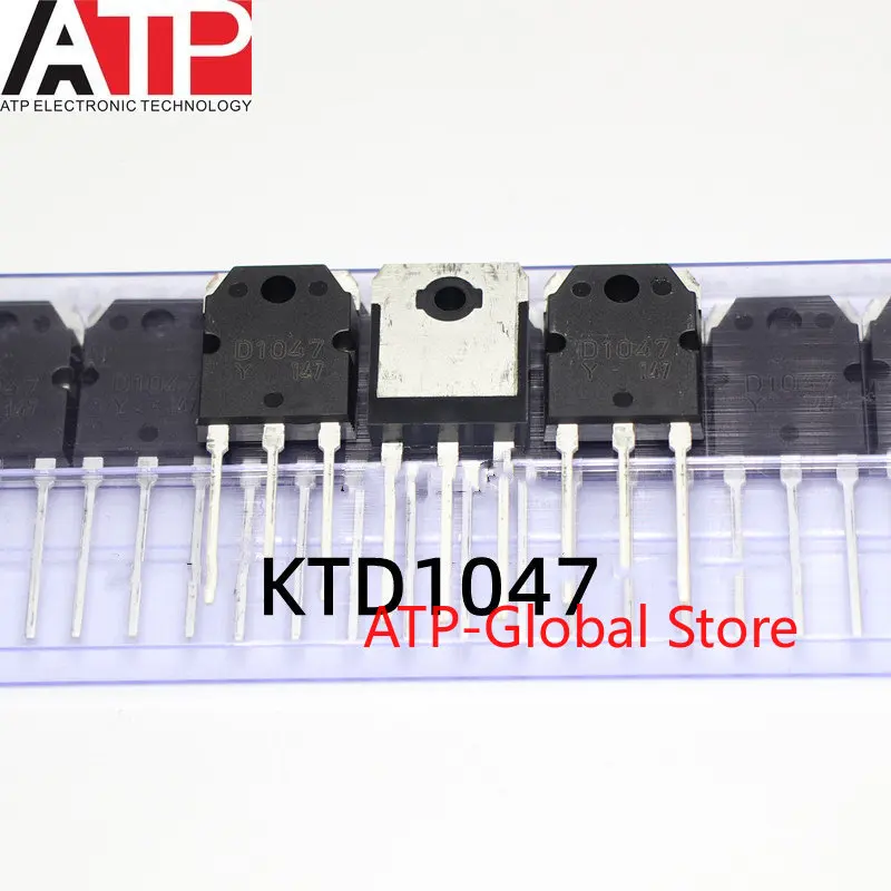 

10 шт. новый импортный оригинальный KTD1047 KTB817 D1047 B817 2SD1047 2SB817 TO-247 усилитель мощности транзистор ATP