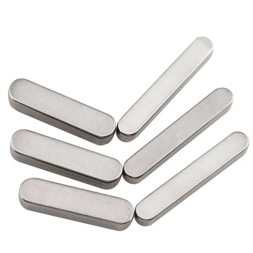 2pc M8 M10 A Type Flat Key Parallel Key GB1096 Square Rectangular Keys A2 Stainless Steel Dowel Drive Shaft L=20-50mm 45mm
2pc M8 M10 A Type Flat Key Parallel Key GB1096 Square Rectangular Keys A2 Stainless Steel Dowel Drive Shaft L=20-50mm 45mm