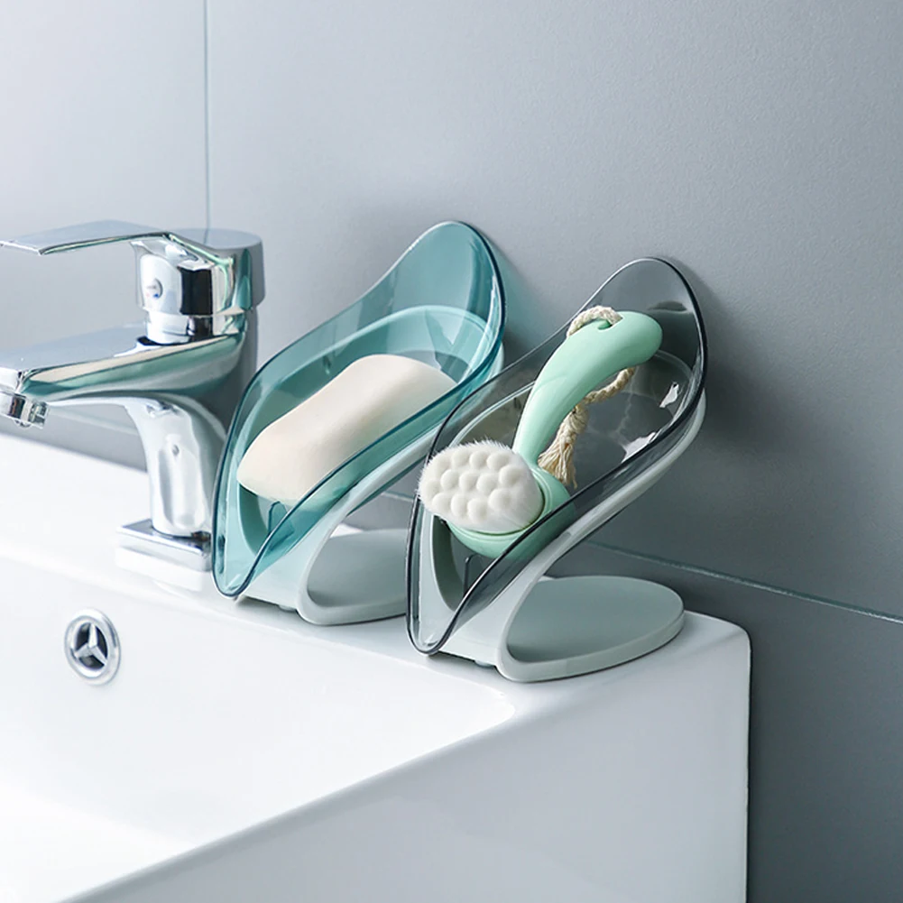 Leaf Shape Soap Box Drain Soap Holder Bathroom Accessories Suction Cup Soap Dish Tray Soap Dish For Bathroom Soap Container
Leaf Shape Soap Box Drain Soap Holder Bathroom Accessories Suction Cup Soap Dish Tray Soap Dish For Bathroom Soap Container