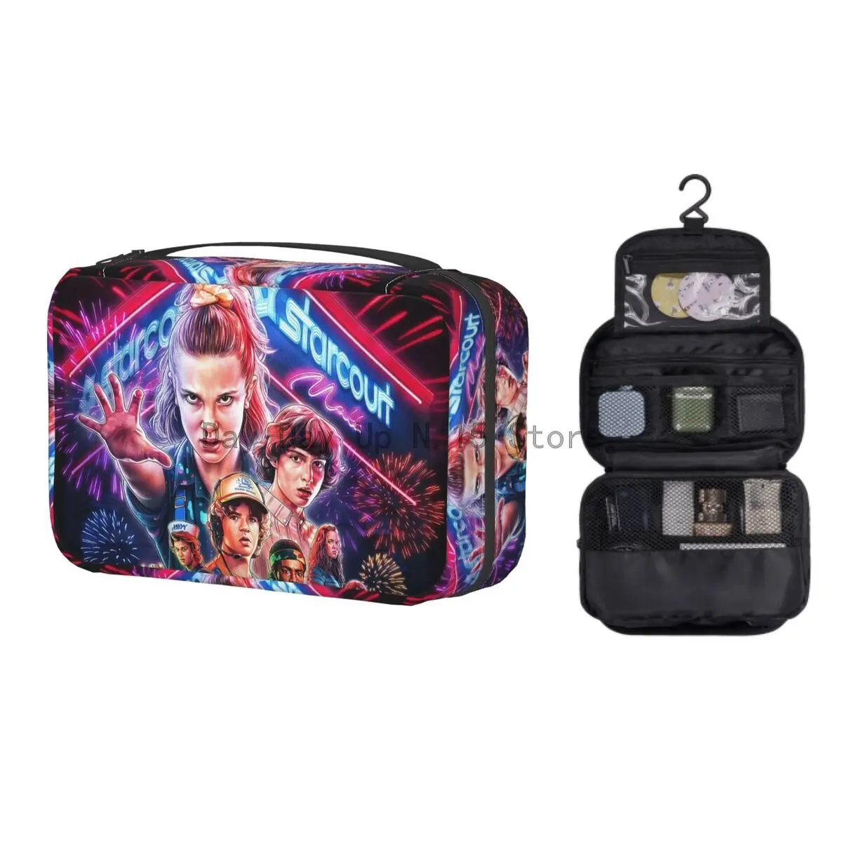 Custom Trendy Stranger Things Toiletry Bag Women TV Show Makeup Cosmetic Organizer Lady Beauty Storage Dopp Kit Box
Custom Trendy Stranger Things Toiletry Bag Women TV Show Makeup Cosmetic Organizer Lady Beauty Storage Dopp Kit Box