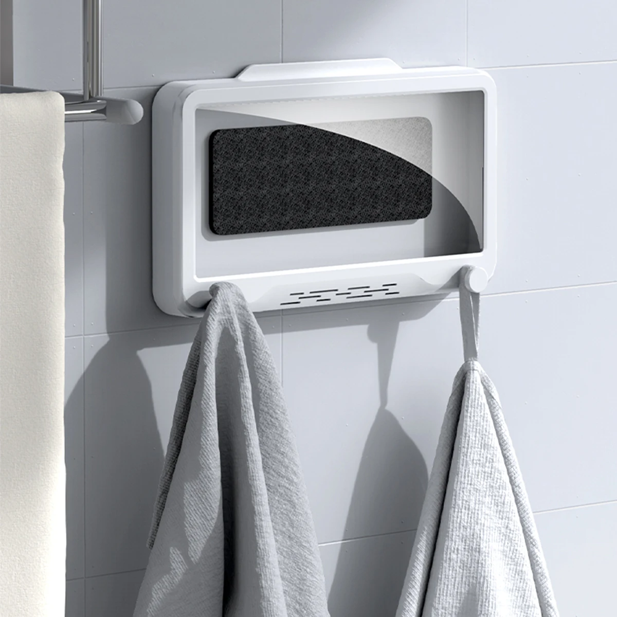 Shower Phone Holder Waterproof Wall Mount Phone Shelf Self-adhesive Mobile Phone Case Under 6.8 Inch Shower Accessories
Shower Phone Holder Waterproof Wall Mount Phone Shelf Self-adhesive Mobile Phone Case Under 6.8 Inch Shower Accessories