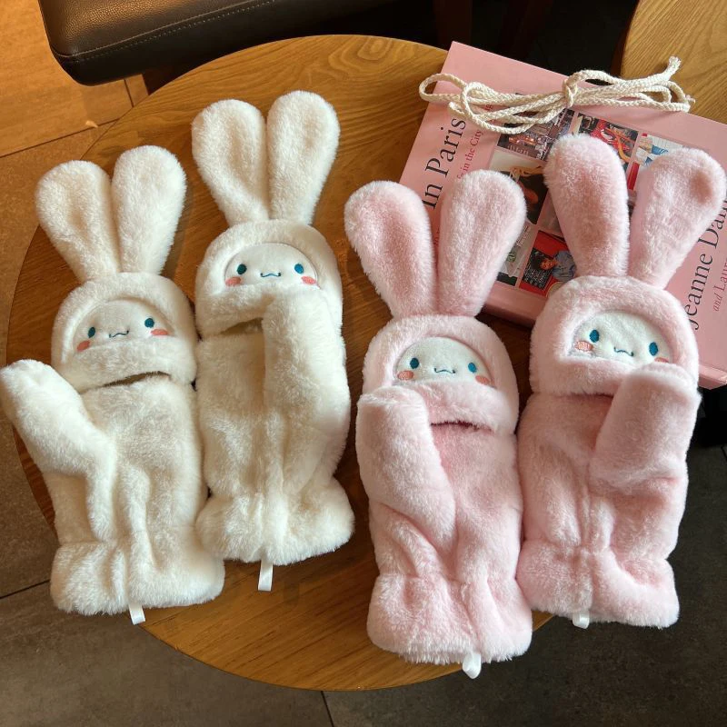 Cute Faux Fur Cartoon Gloves Plush Fingerless Mittens Flip Half Finger Driving Glove Winter Soft Warm Thick Glove for Women Girl
Cute Faux Fur Cartoon Gloves Plush Fingerless Mittens Flip Half Finger Driving Glove Winter Soft Warm Thick Glove for Women Girl