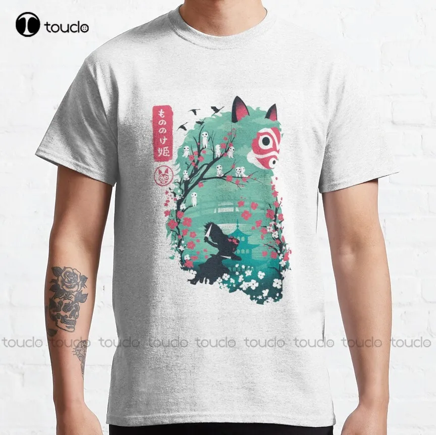 Классическая футболка Hana Anime Mononoke Princess Mononoke, индивидуальная футболка Aldult для подростков унисекс с цифровой печатью, модная забавная Новинка
Классическая футболка Hana Anime Mononoke Princess Mononoke, индивидуальная футболка Aldult для подростков унисекс с цифровой печатью, модная забавная Новинка