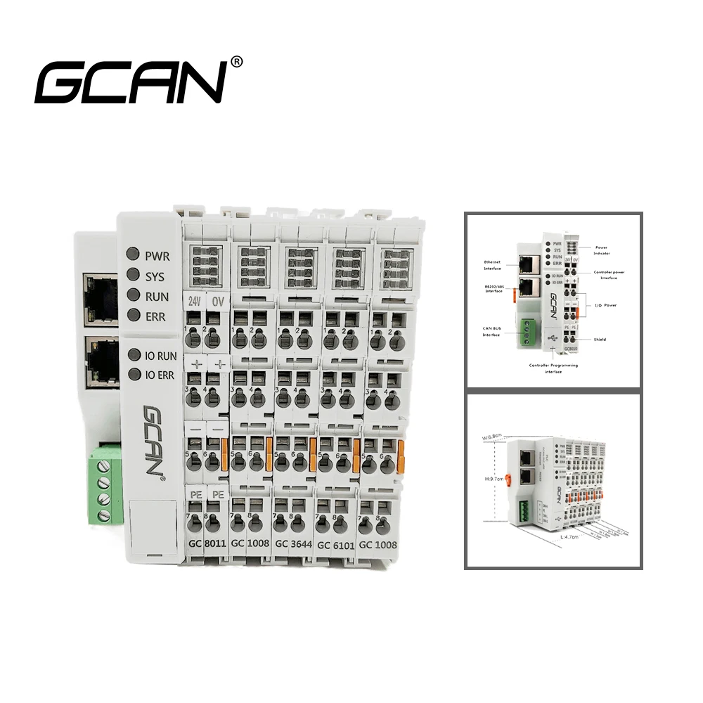 Программируемый логический контроллер PLC Micro PLC с программным обеспечением, подключением Ethernet и HMI для промышленной автоматизации/робота
Программируемый логический контроллер PLC Micro PLC с программным обеспечением, подключением Ethernet и HMI для промышленной автоматизации/робота