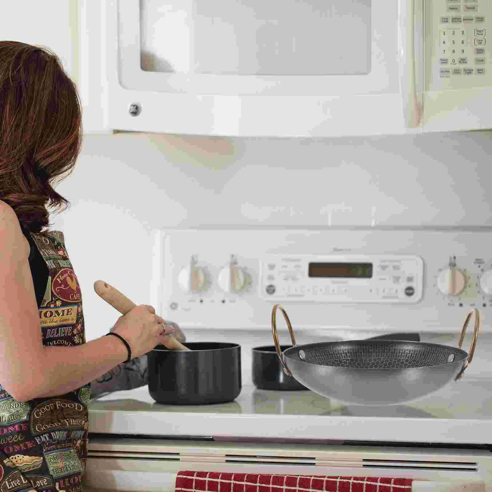 Pan Pot Paella Steel Stainless Kitchen Frying Wok Cookware Honeycomb Skillet Enameled Cooking Hot Breakfast Cook Fried Chicken
Pan Pot Paella Steel Stainless Kitchen Frying Wok Cookware Honeycomb Skillet Enameled Cooking Hot Breakfast Cook Fried Chicken