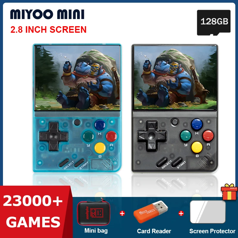 MIYOO V2 Video Game Palyers For Powkiddy Mini Portable Retro Handheld Game Console 2.8 Inch IPS HD Screen Gaming Emulator
MIYOO V2 Video Game Palyers For Powkiddy Mini Portable Retro Handheld Game Console 2.8 Inch IPS HD Screen Gaming Emulator