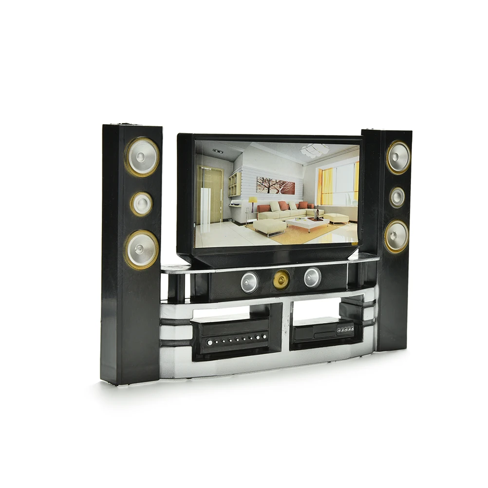 Детские ролевые игрушки мини Hi-Fi 1:6 ТВ домашний кинотеатр набор для кукольного дома декор мебель аксессуары
Детские ролевые игрушки мини Hi-Fi 1:6 ТВ домашний кинотеатр набор для кукольного дома декор мебель аксессуары
