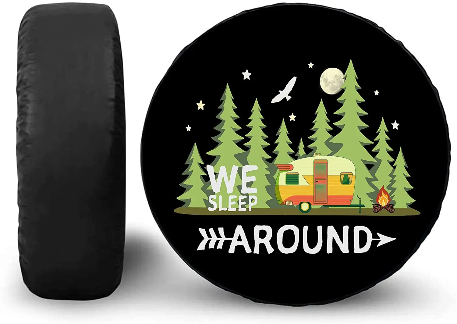 Around The World Sleep Camping Spare Tire Cover Universal Tire Wheel Covers Fit for Camper,Rv, SUV, Trailer, Truck 14inch
Around The World Sleep Camping Spare Tire Cover Universal Tire Wheel Covers Fit for Camper,Rv, SUV, Trailer, Truck 14inch