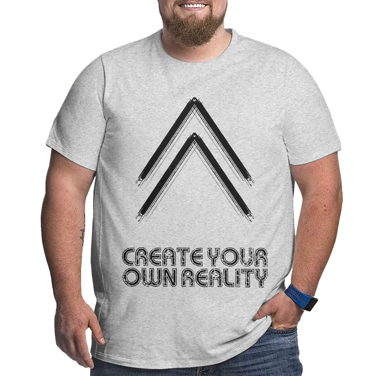 Big Size T-shirt Create Your Own Reality Viking Symbol Vikings Cool Graphic Vintage Big Tall Man Oversized Plus Size Tops Tees 
Big Size T-shirt Create Your Own Reality Viking Symbol Vikings Cool Graphic Vintage Big Tall Man Oversized Plus Size Tops Tees