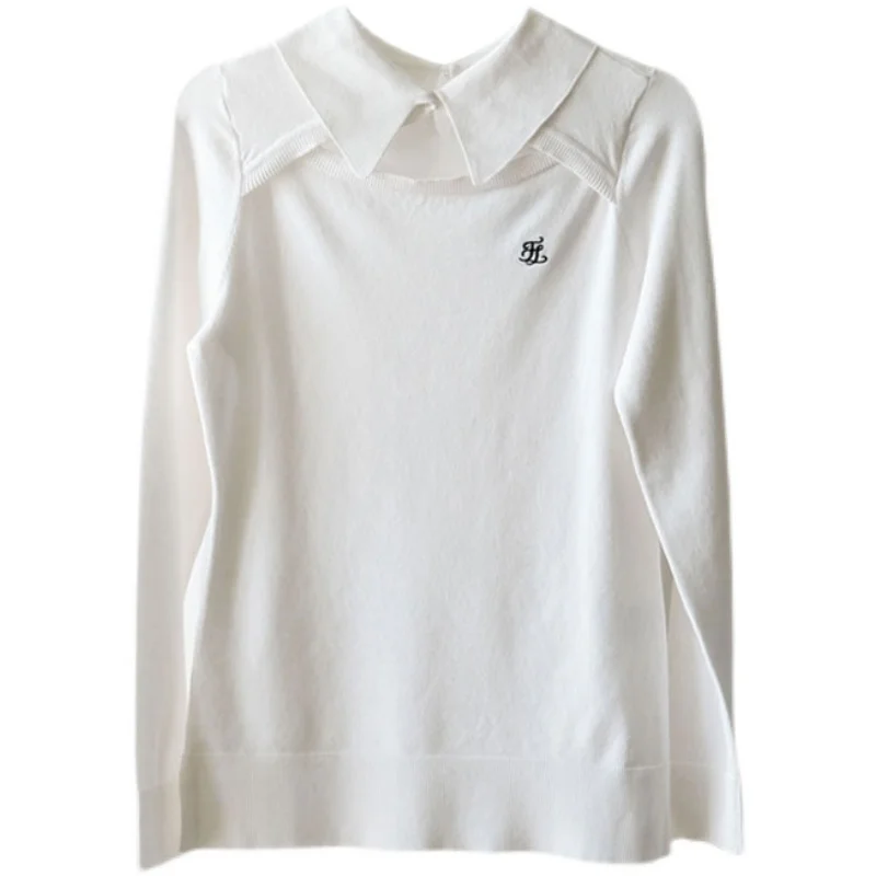 Autumn and winter golf clothing women's high-end texture soft waxy long-sleeved knitted sweater slim fit and thin careful machin
Autumn and winter golf clothing women's high-end texture soft waxy long-sleeved knitted sweater slim fit and thin careful machin