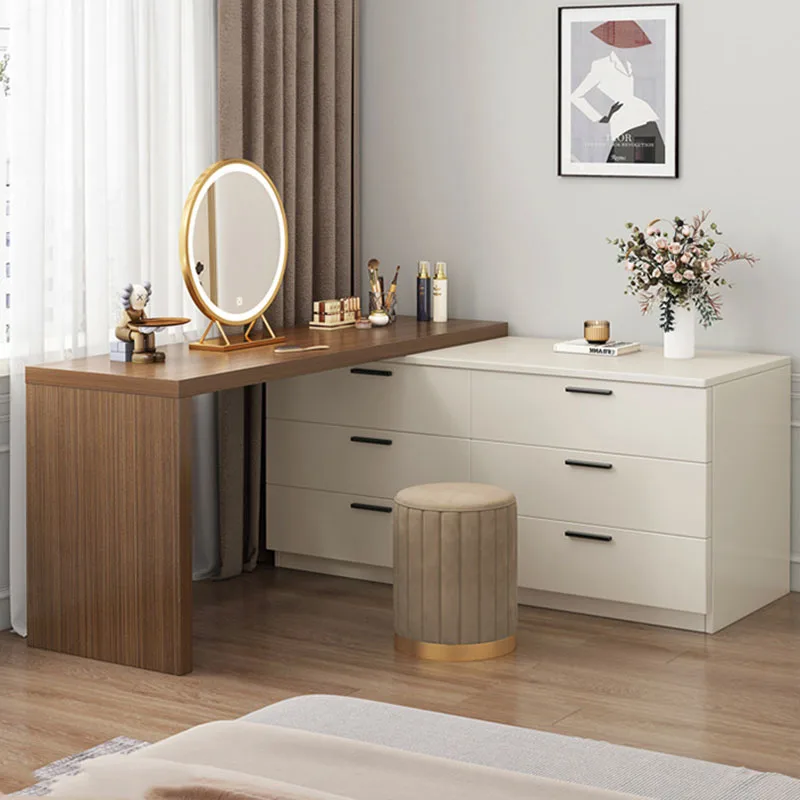 Luxury Girls Dressing Table Brown Storage Charm Modern Dressing Table Bedroom Multifunctional Penteadeira Furniture Makeup
Luxury Girls Dressing Table Brown Storage Charm Modern Dressing Table Bedroom Multifunctional Penteadeira Furniture Makeup