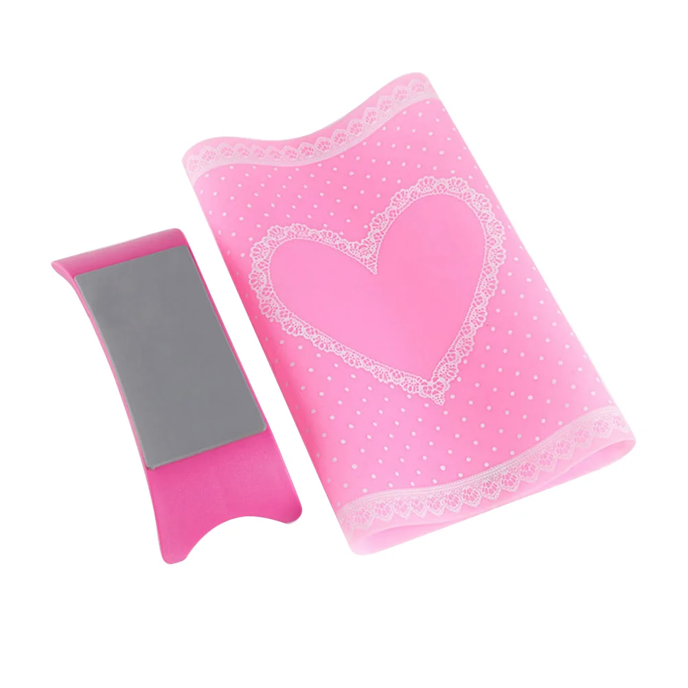Silicone Nail Cushion and Pad Arm Rest Pillow Nail Salon Hand Holder and Pad Arm Rest Manicure Accessories (Pink) Palm 
Silicone Nail Cushion and Pad Arm Rest Pillow Nail Salon Hand Holder and Pad Arm Rest Manicure Accessories (Pink) Palm