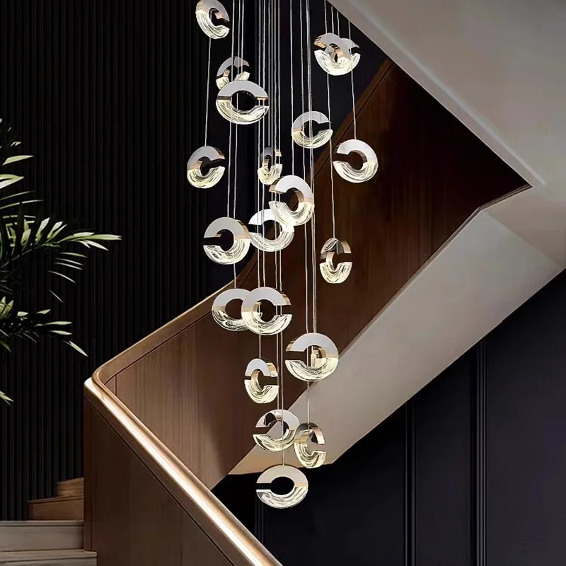 Chandelier Led Art Pendant Lamps Lights Nordic home decoration stair living dining Room Decor ceiling indoor kitchen accessories
Chandelier Led Art Pendant Lamps Lights Nordic home decoration stair living dining Room Decor ceiling indoor kitchen accessories