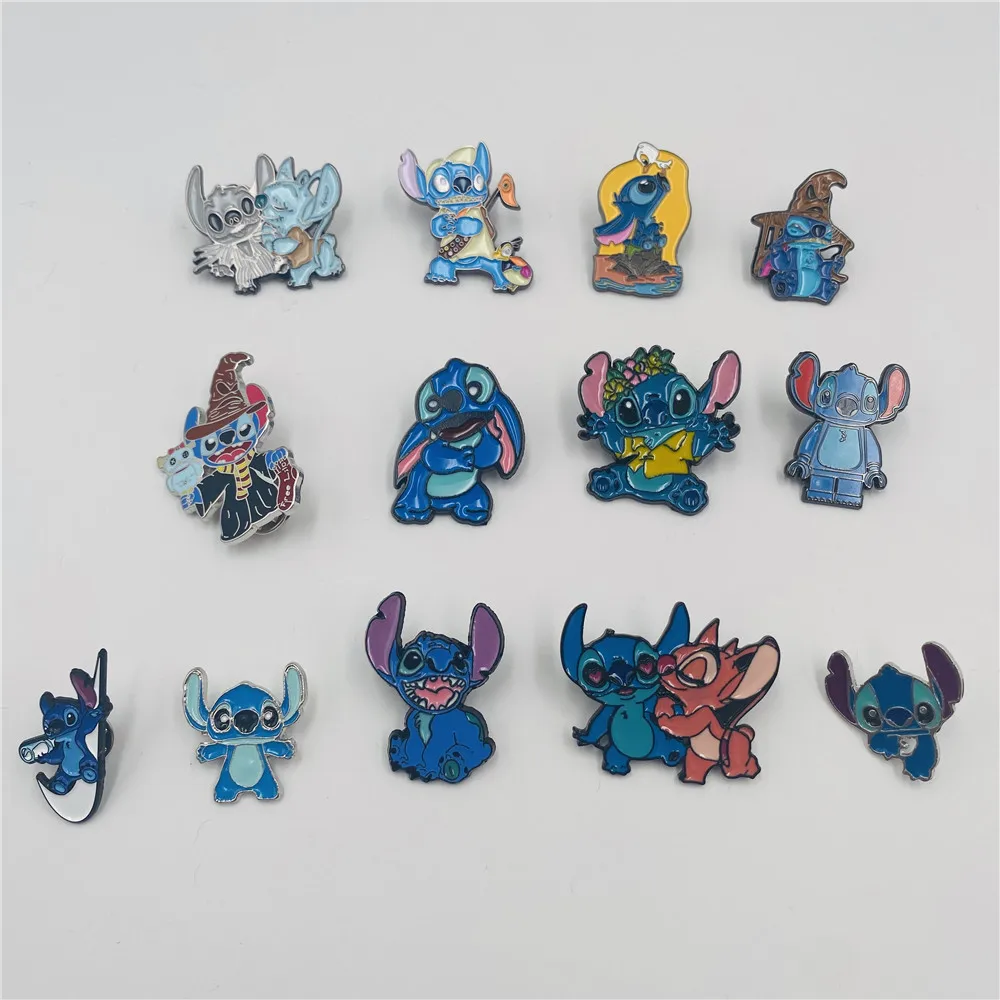 Disney Stitch Brooch Cartoon Lilo & Stitch Cute Metal Badge Fashion Bag Accessories Lapel Pin Gifts for Boys Girls and Children
Disney Stitch Brooch Cartoon Lilo & Stitch Cute Metal Badge Fashion Bag Accessories Lapel Pin Gifts for Boys Girls and Children
