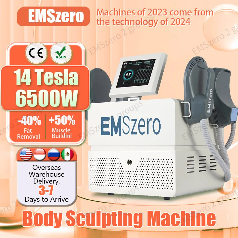 

14 Tesla EMSzero EMS Stimulator Machine PELVIC DLS-EMSLIM Electromagnetic Slimming Butt Lift Body Sculpting Massage For Salon