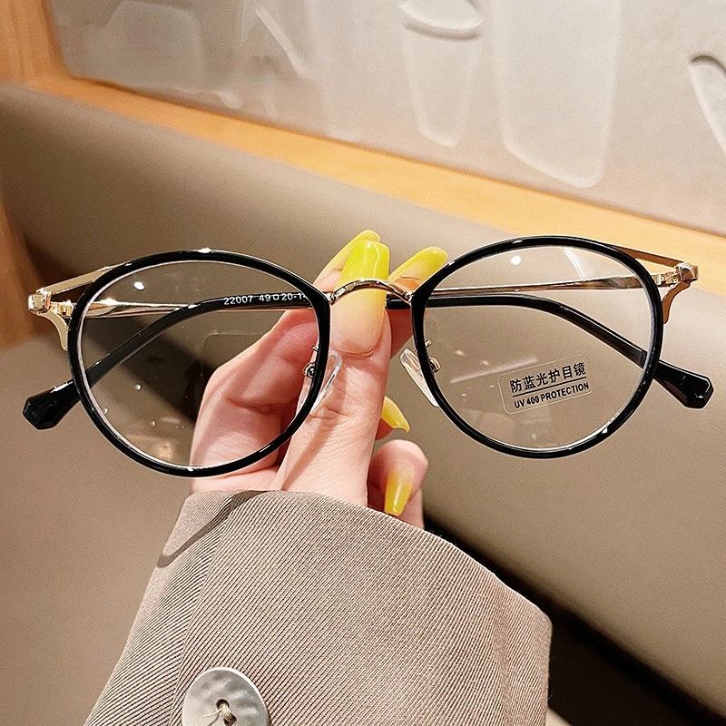 Round Eyeglasses Women Men Computer Anti Blue Light Glasses Frames Transparent Optical Fake Eyeglass Student Myopia Frame
Round Eyeglasses Women Men Computer Anti Blue Light Glasses Frames Transparent Optical Fake Eyeglass Student Myopia Frame