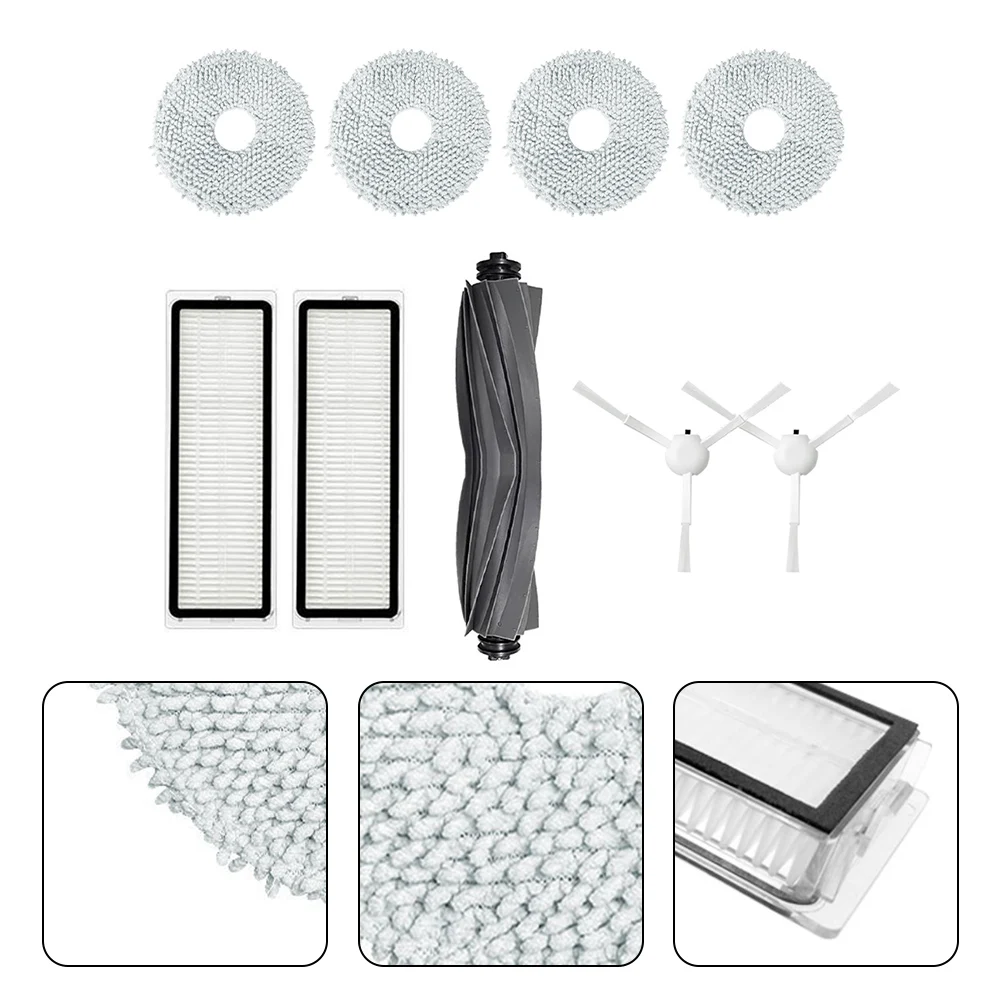 1pc Roller Brush & 4pcs Mop Cloths For Bot L10s Pro L10s Ultra With 2pcs Filter & Side Brushes Vacuum Cleaner Spare Part
1pc Roller Brush & 4pcs Mop Cloths For Bot L10s Pro L10s Ultra With 2pcs Filter & Side Brushes Vacuum Cleaner Spare Part
