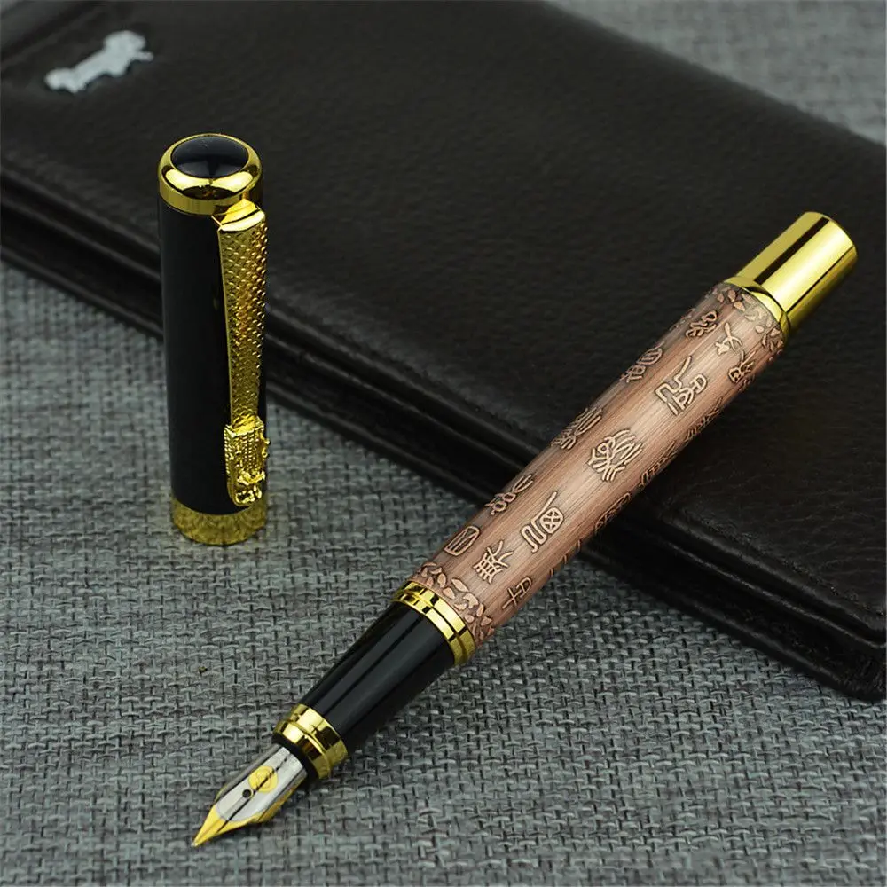 Ручка перьевая металлическая с большим наконечником, 0,7 мм 
Ручка перьевая металлическая с большим наконечником, 0,7 мм