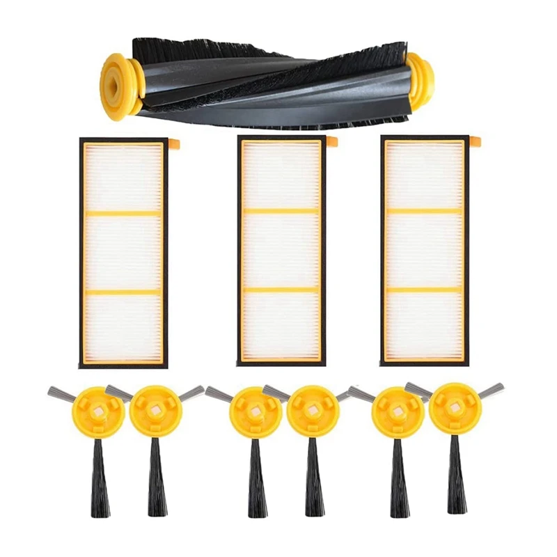 Replacement Parts Roller Brush Side Brush HEPA Filter For Shark ION RV700 RV750 Robot Vacuum Cleaner Accessories
Replacement Parts Roller Brush Side Brush HEPA Filter For Shark ION RV700 RV750 Robot Vacuum Cleaner Accessories