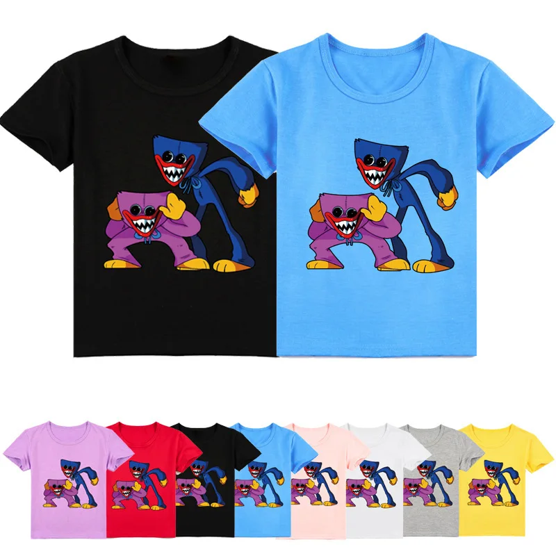 2022 Poppy Playtime T Shirt Kids Summer Clothes Teen Boys Short Sleeve T-shirt Baby Girls Caretoon Tops Game Huggy Wuggy Tshirts
2022 Poppy Playtime T Shirt Kids Summer Clothes Teen Boys Short Sleeve T-shirt Baby Girls Caretoon Tops Game Huggy Wuggy Tshirts