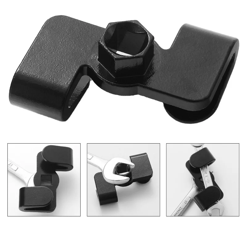 Wrench Extender Adaptor Universal Wrench Extension Tool Sturdy 1/2 Inch Breaker Bar Wrench Extender Mechanics Tool for 21 mm Hex 
Wrench Extender Adaptor Universal Wrench Extension Tool Sturdy 1/2 Inch Breaker Bar Wrench Extender Mechanics Tool for 21 mm Hex