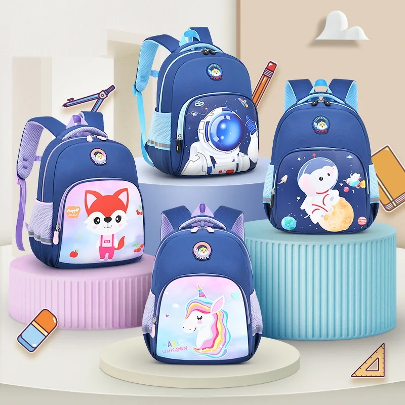 Primary School Bag Cartoon Cute Boys And Girls Backpack Waterproof Lightweight Children Schoolbag Portable Storage Pack
Primary School Bag Cartoon Cute Boys And Girls Backpack Waterproof Lightweight Children Schoolbag Portable Storage Pack
