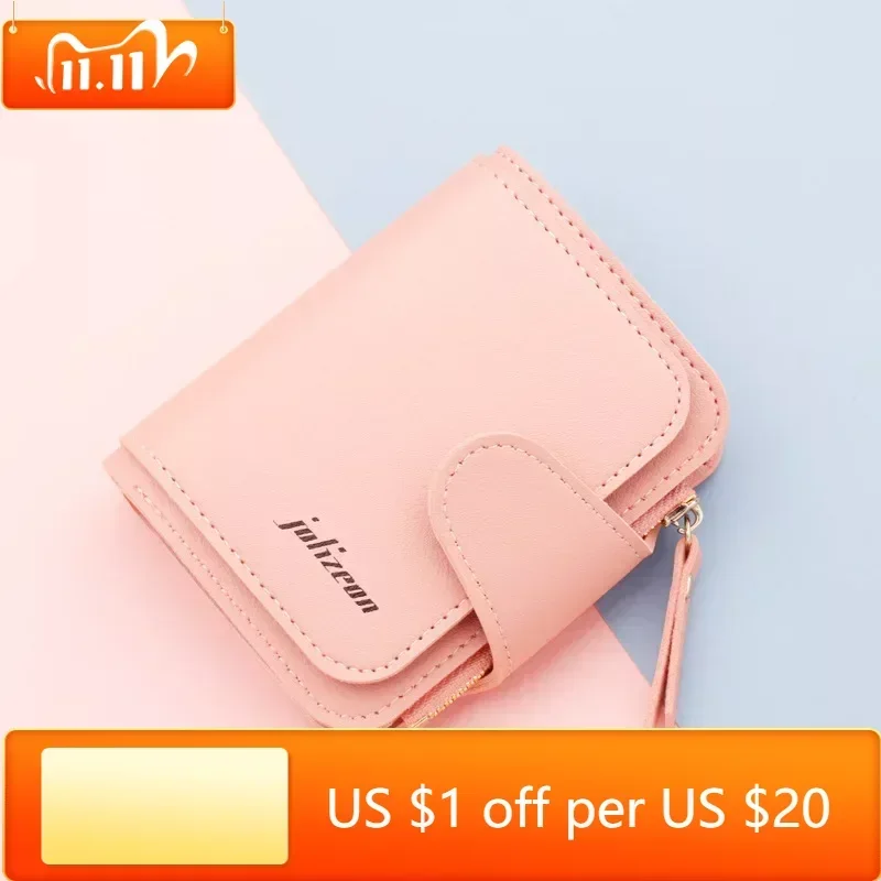 Модные женские кошельки, короткий женский кошелек, держатель для кредитных карт, маленький кошелек из искусственной кожи на молнии, сумка для денег, кошелек для монет с зажимом 
Модные женские кошельки, короткий женский кошелек, держатель для кредитных карт, маленький кошелек из искусственной кожи на молнии, сумка для денег, кошелек для монет с зажимом