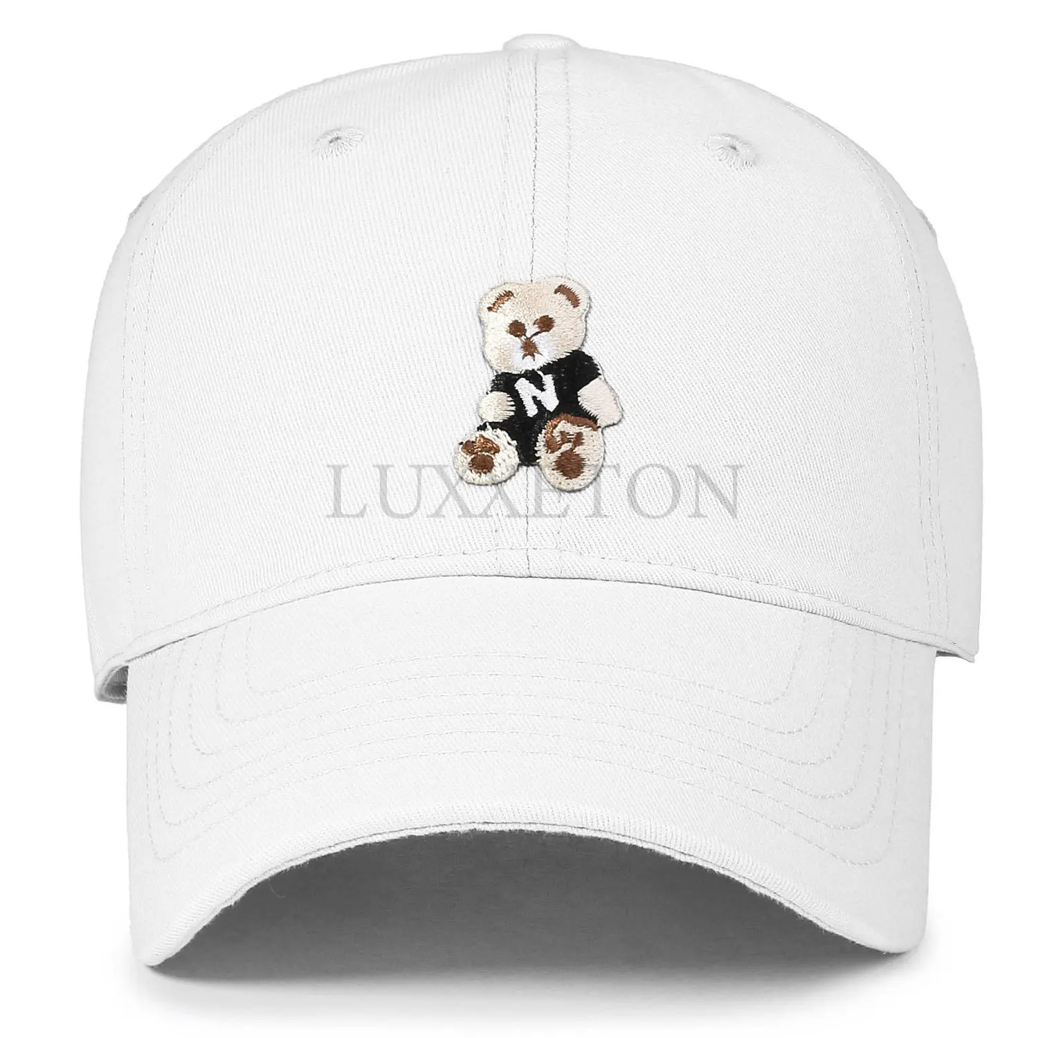 Summer Fashion Personality Little Bear Embroidery Man Woman Motion Beach Outdoors Breathable Adjustable Hip Hop Baseball Caps
Summer Fashion Personality Little Bear Embroidery Man Woman Motion Beach Outdoors Breathable Adjustable Hip Hop Baseball Caps