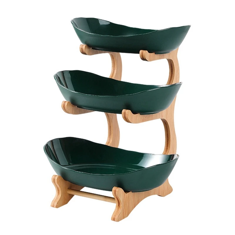 Fruit Plates With Wood Holder Party Food Serving Display Stand Cake Tray Candy Oval Serving Bowls For Home
Fruit Plates With Wood Holder Party Food Serving Display Stand Cake Tray Candy Oval Serving Bowls For Home