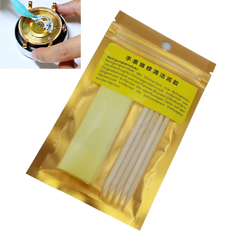 Speciality Watch Cleaning Clay Bar Movement Adhesive Putty Watches Dial Dust Dirt Grease Removal Tool Kit Repair
Speciality Watch Cleaning Clay Bar Movement Adhesive Putty Watches Dial Dust Dirt Grease Removal Tool Kit Repair