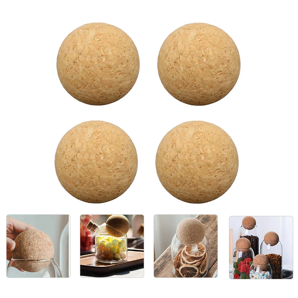 4Pcs Cookie Jars Wooden Balls Round Cork Bottle Stoppers Jars Wood Round Stopper Bottle Wooden Balls Replacement
4Pcs Cookie Jars Wooden Balls Round Cork Bottle Stoppers Jars Wood Round Stopper Bottle Wooden Balls Replacement
