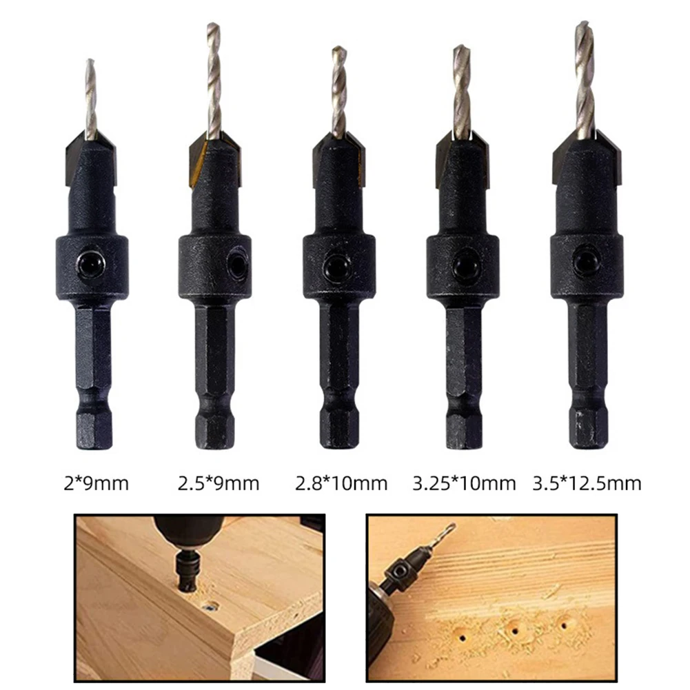 1pc HSS Countersink Drill Bit Woodworking Router Bit Set 1/4" Hex Shank Milling Cutter Screw Extractor Remon Demolition
1pc HSS Countersink Drill Bit Woodworking Router Bit Set 1/4" Hex Shank Milling Cutter Screw Extractor Remon Demolition