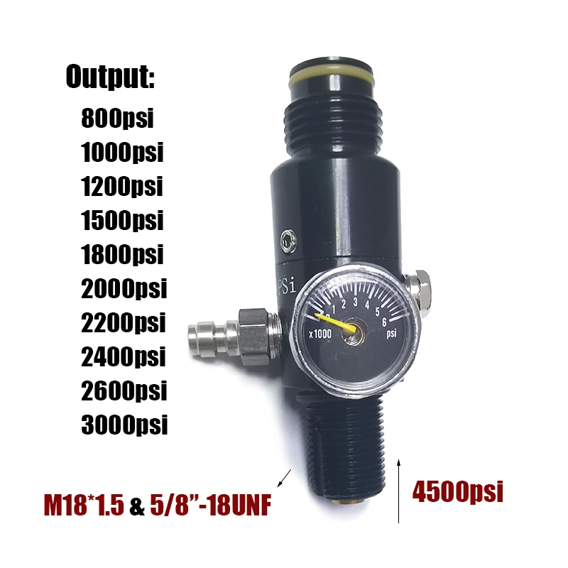 HPA сжатый воздух, Co2 ЦИЛИНДР, фоторегулятор, клапан 4500psi, вход 800psi, выход 3000psi
HPA сжатый воздух, Co2 ЦИЛИНДР, фоторегулятор, клапан 4500psi, вход 800psi, выход 3000psi