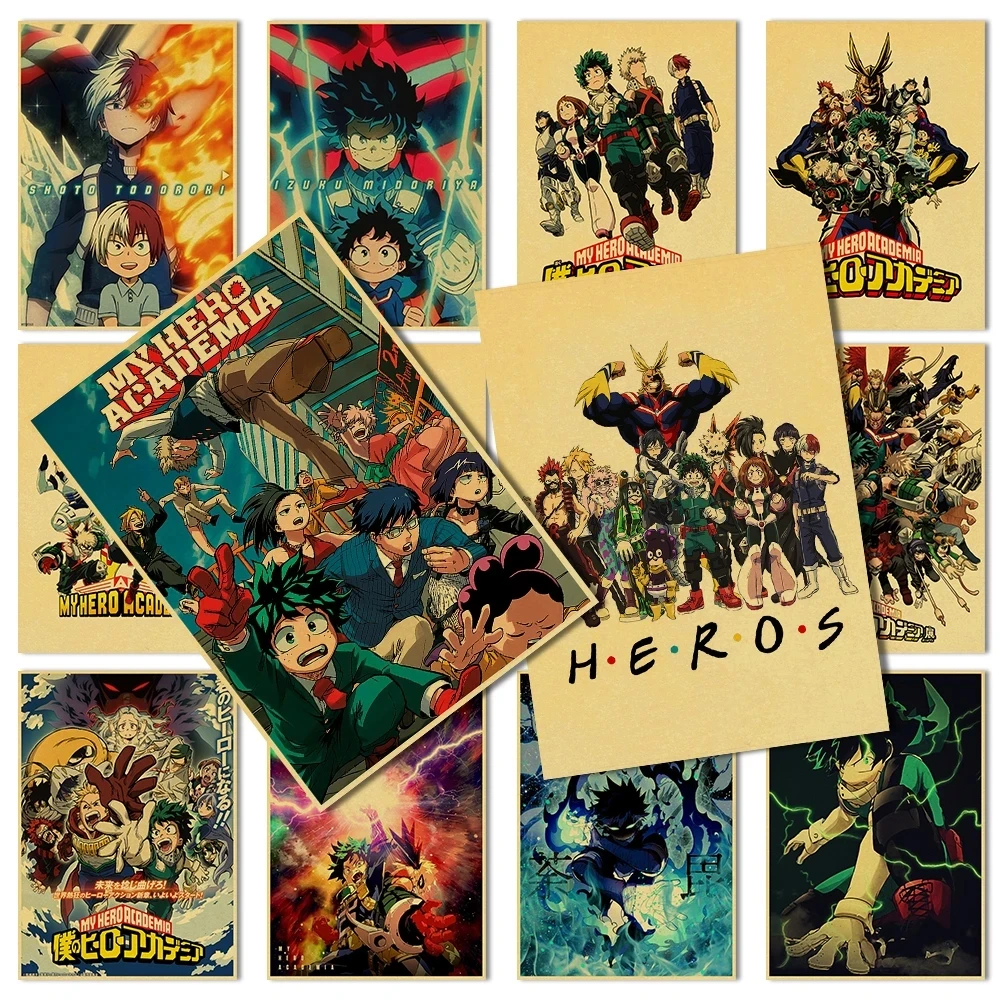 Japan Anime PaintingMy Hero Academia Poster Wall Picture Bakugou Katsuki Kraft Paper Cuadros Living Room Home Decoration Mural
Japan Anime PaintingMy Hero Academia Poster Wall Picture Bakugou Katsuki Kraft Paper Cuadros Living Room Home Decoration Mural