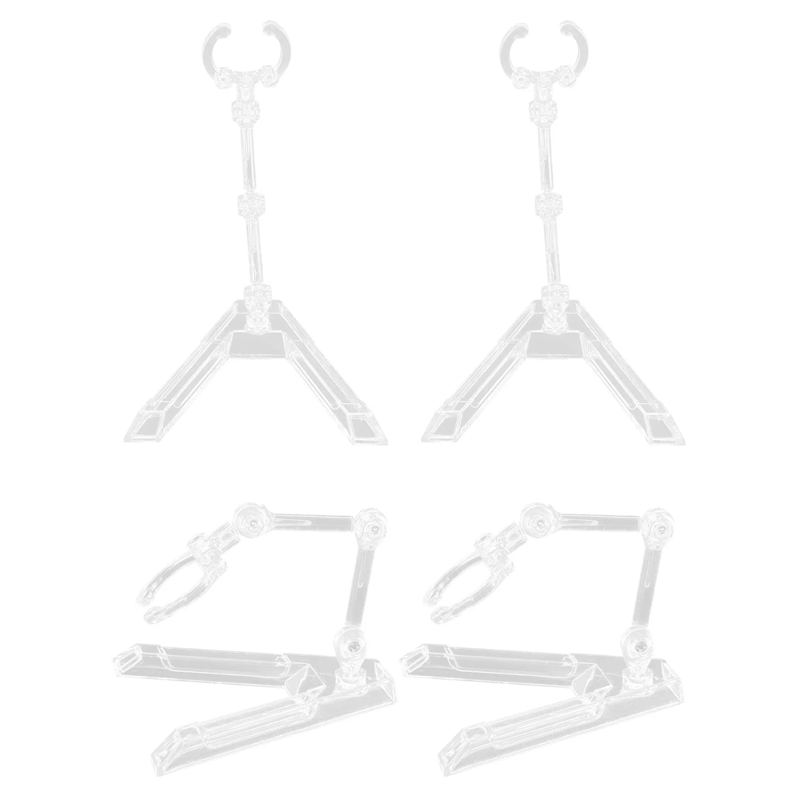 4 Pcs Show Rack Model Hand Stand Displaying Figure Desktop Movable Action Stands Plastic Accessory
4 Pcs Show Rack Model Hand Stand Displaying Figure Desktop Movable Action Stands Plastic Accessory