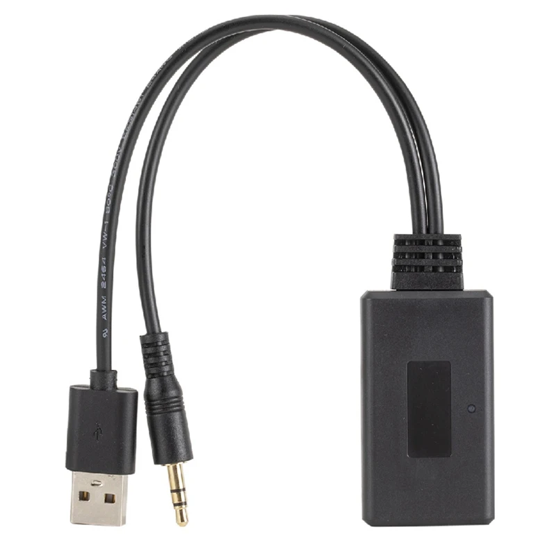 2Pcs Bluetooth Adapter Module Universal Car USB Aux 3.5MM Jack Wireless Bluetooth Handsfree Stereo Audio Music Adapter
2Pcs Bluetooth Adapter Module Universal Car USB Aux 3.5MM Jack Wireless Bluetooth Handsfree Stereo Audio Music Adapter