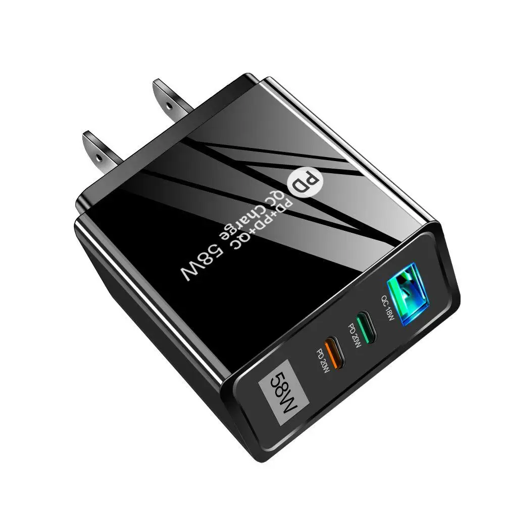 Charger And Adapter Fast Charging Universal Type C Mobile Phone Charger 58w Type C Mobile Phone Charge Multiple Plug Usb Charger
Charger And Adapter Fast Charging Universal Type C Mobile Phone Charger 58w Type C Mobile Phone Charge Multiple Plug Usb Charger