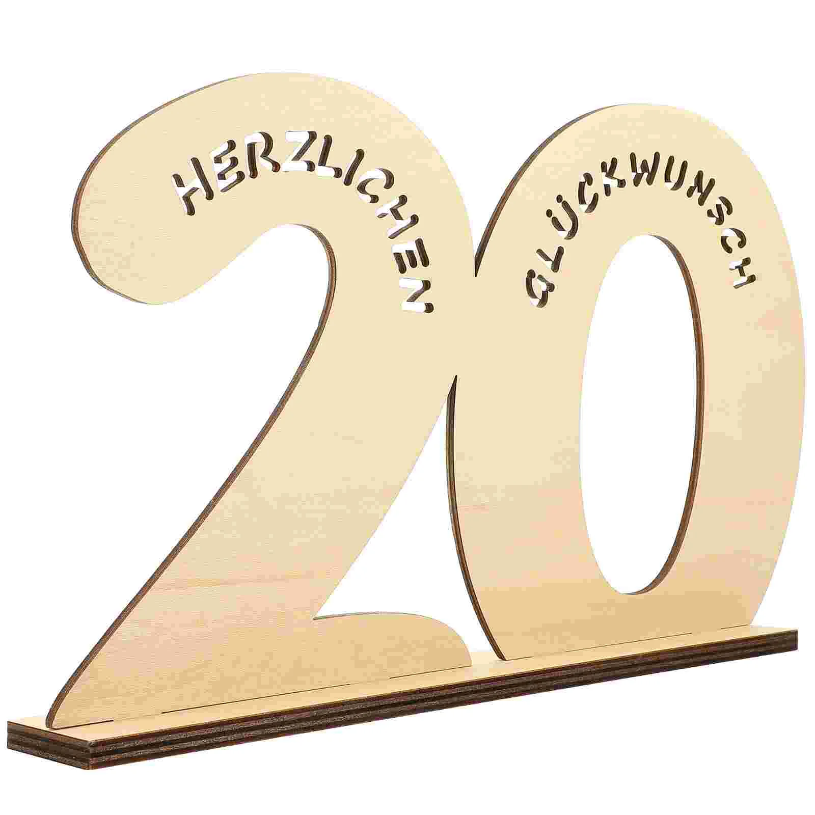 Wooden Figure Ornaments Number Sign Table Dining Decoration Craft Dinning Wear-resistant Birthday Party The Cake
Wooden Figure Ornaments Number Sign Table Dining Decoration Craft Dinning Wear-resistant Birthday Party The Cake